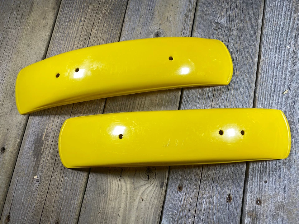 DE COLECCIÓN MX BICICLETA MOTOCROSS AMARILLO PLÁSTICO GUARDABARROS VIEJA ESCUELA BMX MX AMARILLO Foto 1 de 4