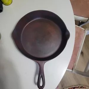 Favorite Piqua Ware #8 padella in ghisa logo faccia sorridente - Foto 1 di 11