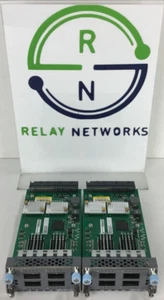 LOT OF 2 Juniper QFX-EM-4Q 4-port QSFP+ expansion module for EX4600 - Picture 1 of 4