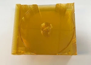 10 STÜCK NEU TOP QUALITÄT STANDARD EINZEL CD FACH, GOLDTOPAS, HERGESTELLT IN DEN USA - Bild 1 von 2