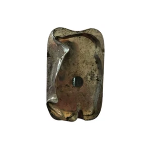 Vintage Primitive TIN Flat Back PENGUIN Cookie CUTTER, Strap Handle - Picture 1 of 8