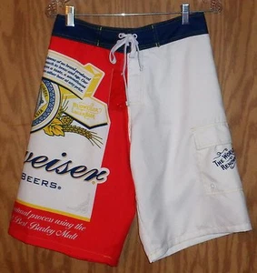 Budweiser Board Shorts men's beer swimming trunks - Size XL - Picture 1 of 1