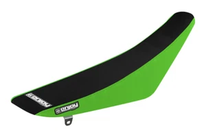 Empuñadura cubierta de 450 asientos Kawasaki 2009-2011 lados verdes/parte superior negra STD #66 - Imagen 1 de 7