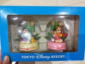Tokyo Disney Resort Figur Neujahr Kadomatsu Mickey Minnie - Bild 1 von 6