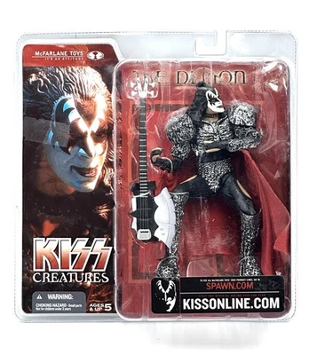 Figura McFarlane KISS Creatures The DEMON Gene Simmons con guitarra 2002 SELLADA Foto 1 de 4