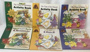 Neu Vintage Maus Drucke Reise durch das Kirchenjahr kompletter Buchsatz - Bild 1 von 11