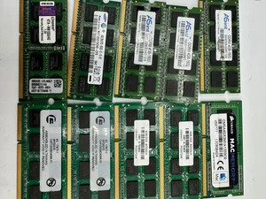 Lot of 10 4GB PC3 Mixed Speeds Ram Memory DDR3 Mixed Brands - Picture 1 of 2