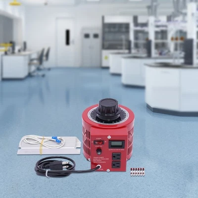 Transformador variable de 20 amperios regulador de voltaje de CA automático fuente de alimentación 2000 VA máximo Foto 1 de 4