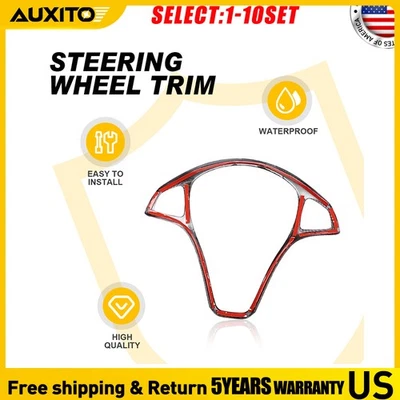 Подходит для Mercedes Benz CLA45 AMG 2016-19 отделка рулевого колеса из углеродного волокна чехол 1-5 X - Изображение 1 из 4