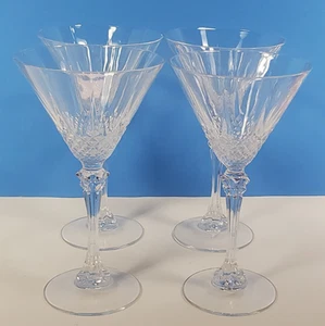 Cristal D'Arques Longchamp Martini Glas Kristall Frankreich 4er Set - Bild 1 von 10