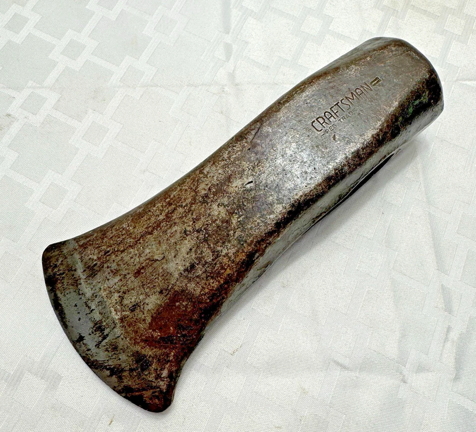 Cabezal de boca divisor vintage Craftsman 6 lb 8" de largo 3-3/4" borde cortado hacha EE. UU. Foto 1 de 4