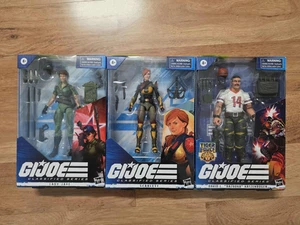 G.I. Joe Classified Lot 3 Figuren Scarlett, Bazooka, Lady Jaye Neu in OVP - Bild 1 von 4