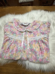 Vestido de franela de colección HAMPTON HOUSE TALLA L 100 % algodón a presión bata para dormir vestido de casa - Imagen 1 de 15