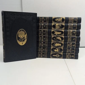 Vintage 50er Jahre DAS BUCH DES LEBENS BIBELSCHÄTZE 8 Bände Komplettsatz Helden Könige - Bild 1 von 11
