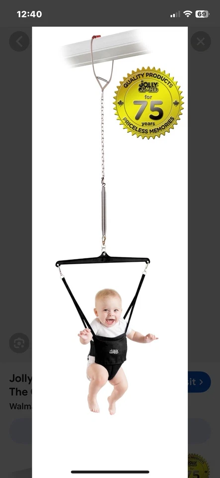 Jolly Jumper The Original Baby Exerciser - Imagem 1 de 4