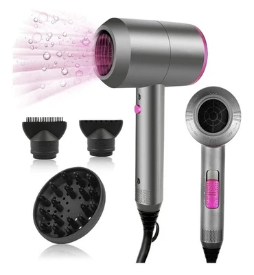 HappyGoo Hair Dryer Professional Ionic Hairdryer with 2 Speed 3 Heat Setting,...