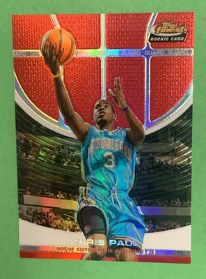 2005 Topps Finest Chris Paul Red Rookie /169 (NM-MT) #106 - Image 1 of 3