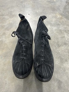 Stivaletti vintage Grenson neri scamosciati taglia 12 - Foto 1 di 7