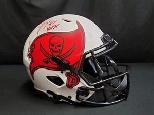 John Lynch Tampa Bay Buccaneers Signed Lunar Eclipse Authentic Helmet "HOF 2021" - Imagen 1 de 9