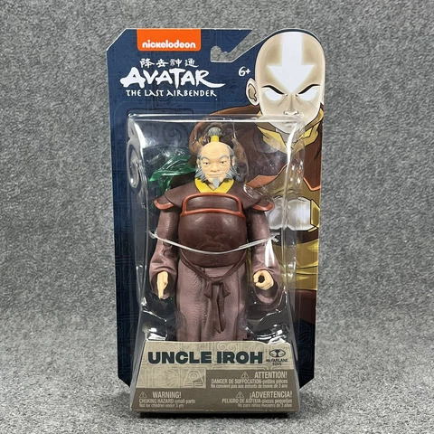 McFarlane Toys Avatar The Last Airbender UNCLE IROH 5" Action Figure - Brand New Cover