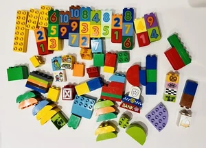 Duplo Lego Pieces Bricks Bundle Including Picture Blocks Numbers 1kg Job Lot #1 - Picture 1 of 5