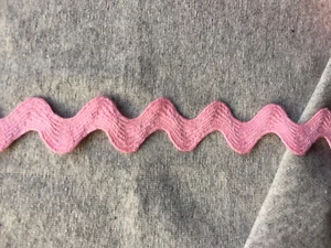 Zackenlitze Baumwolle hochwertig 20 mm rosa - Bild 1 von 1