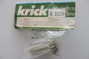 Krick Art.-Nr. 822781 Kegelzahnrad m. Welle, hinten Junior, Stahl -Altteil- - Bild 1 von 4