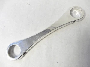 Harley Davidson BILLET ALUMINIO 41mm Ancho Deslizamiento Horquilla Soporte Abrazadera Hueso de Perro - Imagen 1 de 4