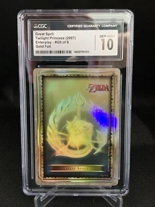 2007 Zelda Twilight Princess - #G9 Great Spirit Gold Foil - CGC 10 - Picture 1 of 2