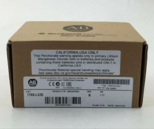 NEW Factory Sealed Allen-Bradley 1769-L32E /B CompactLogix 750KB Enet Controller - Picture 1 of 3
