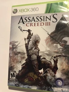 Discos de Assassin's Creed III (Microsoft Xbox 360, 2012) clasificación M2 incluidos  - Imagen 1 de 7