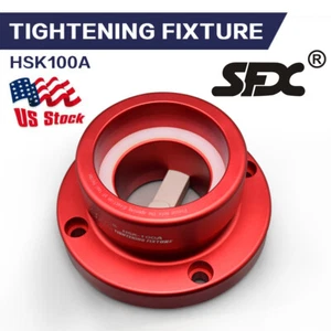 US Stock HSK100A/C Tightening Fixture Tool Lock Seat Fit HSK100A/C Tool Holder - Picture 1 of 10