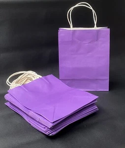 20 Papiertragetaschen Papiertüten Tragetasche Geschenktüten BP44107- Lila - Bild 1 von 1