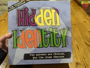 Hidden Identity Board Game Vintage 2003 Complete - Picture 1 of 3