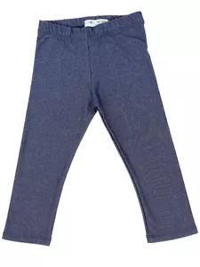Leggings Capri de Vivian's Fashions - para niñas pequeñas, mezclilla de punto - Imagen 1 de 4