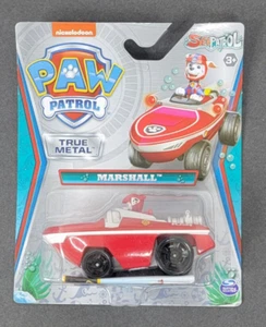Paw Patrol True Metal Sea Patrol MARSHALL Diecast Vehichle - Picture 1 of 11