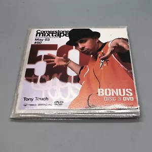 Cornerstone Mixtape CD #50 May 2003 2 Disc Bonus DVD Rap HipHop PROMO Jay-Z - Picture 1 of 4