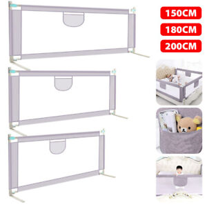 150/180/200 cm Toddler Bed Rail Safety Guards Baby Protection Adjustable Height