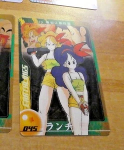 DRAGON BALL Z DBZ MORINAGA WAFER JAPANESE CARDDASS CARD CARTE 045 JAPAN NM - Bild 1 von 2