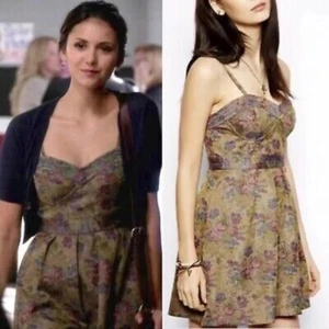 Free People Tapestry Dress Elena Vampire Diaries size 0 - Picture 1 of 6
