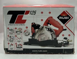 KIT SIERRA CIRCULAR PROFESIONAL Y LISA RUBI TOOLS TC-125 - Imagen 1 de 2