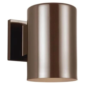 Sea Gull Bullets 9 inch Outdoor Wall Lantern, Bronze, 8313991S-10 - Picture 1 of 1