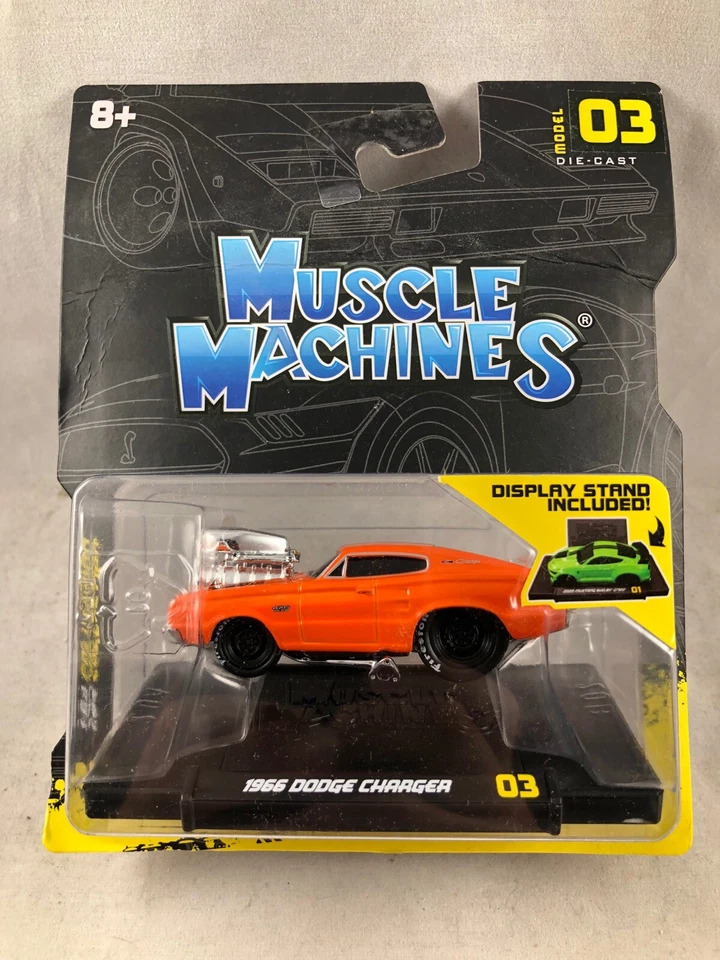 Muscle Machines 1966 Dodge Charger Series 1 #03 CREASED - Image 1 of 1