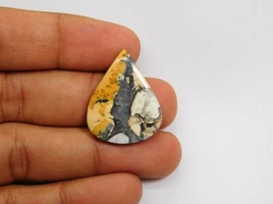 Piedra preciosa suelta de jaspe maligano 100 % natural de primera calidad 23 quilates. ME-6113 - Imagen 1 de 3