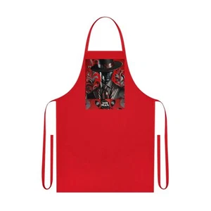 Still Black Cotton Apron #SB9 - Picture 1 of 13