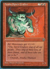 Anaba Spirit Crafter Homelands PLD Red Rare MAGIC MTG CARD (ID# 201295) ABUGames
