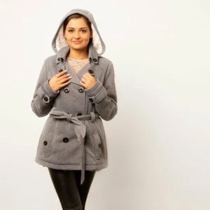 Stoosh Fleece Peacoat - Picture 1 of 2