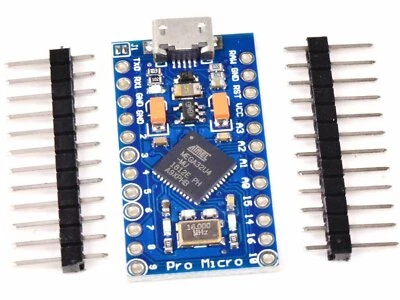 ATmega32U4 Pro Micro Controller for Arduino Micro USB 5V 16MHz Replace ATmega328 - Image 1 of 4