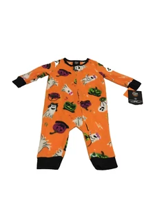 Hyde And Eek Zucca Fantasma Halloween Pile Bambino Sleep 'n Play 3-6 Mesi Nuovo con etichette - Foto 1 di 5