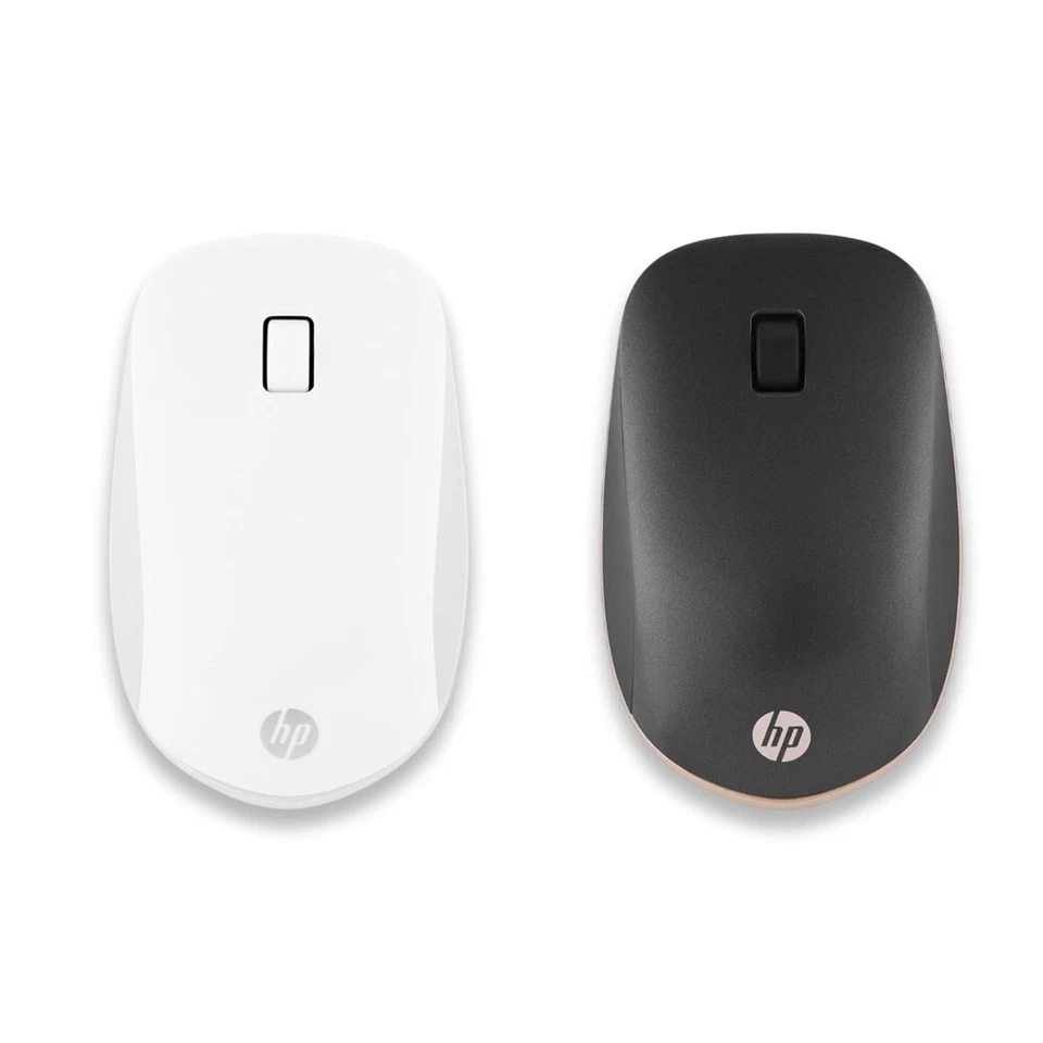 HP 410 Wireless Bluetooth Mouse Black and White Compact Optical for Laptop - Image 1 of 1